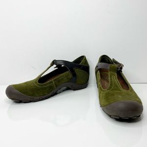 Merrel ‘Plaza’ Suede Mary-Jane Outdoor Shoes
